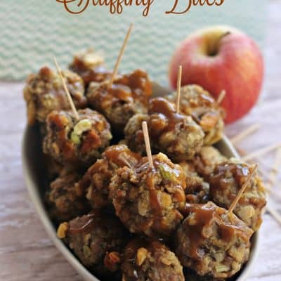 Pork & Apple Stuffing Bites