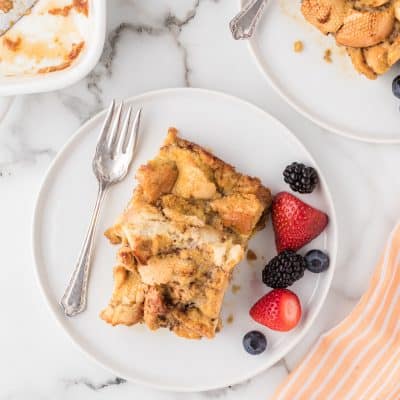 Vanilla Maple French Toast Casserole