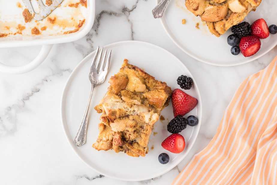 vanilla maple french toast casserole