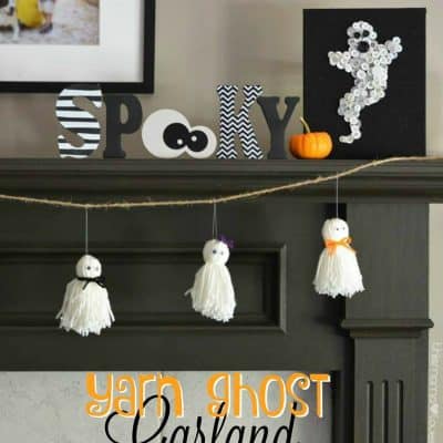 Yarn Ghost Garland