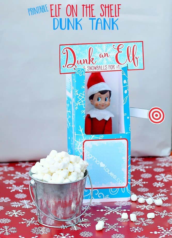 Adorable Elf On The Shelf Printable Props Letters And More Living