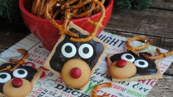 Graham Cracker Reindeer Semi-Homemade Festive Treats