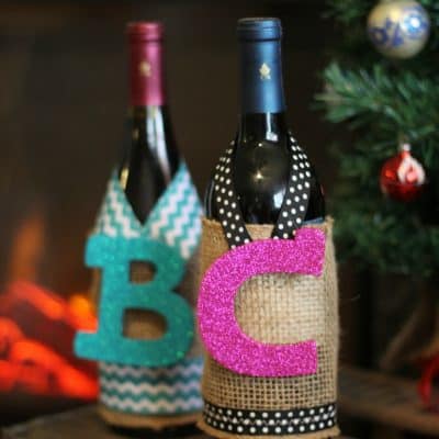 Simple DIY Wine Sleeve