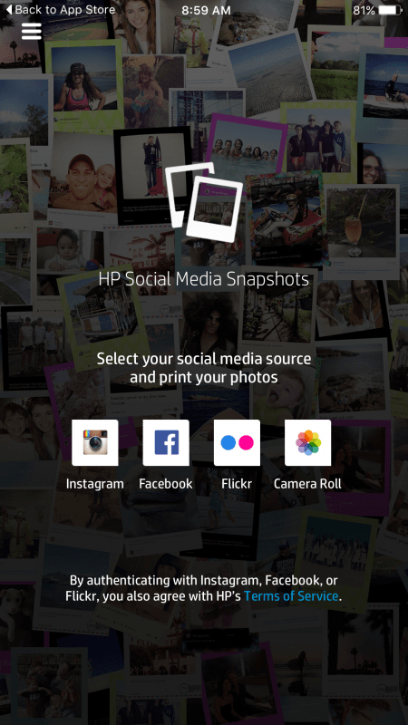 social media snapshots sources