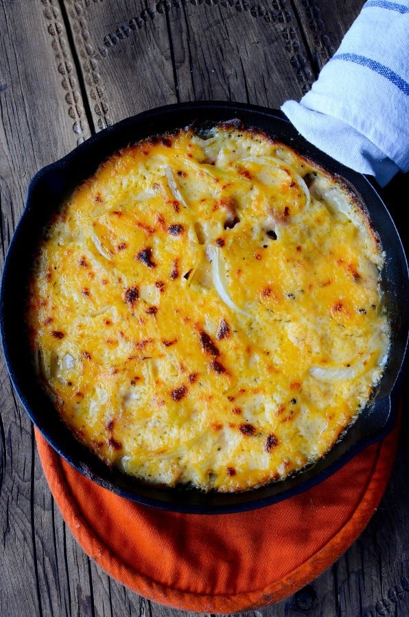 Leftover Ham and Scalloped Potatoes au Gratin with White Wine (Recipe ...