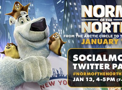 Join us tonight for the #NormoftheNorthSweeps #TwitterParty 7pm ET!