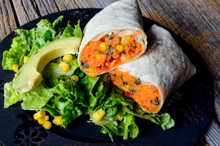 Sweet Potato Burritos