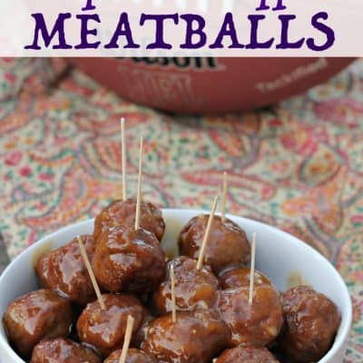 Chipotle-Pineapple Meatballs: Game Day Grub