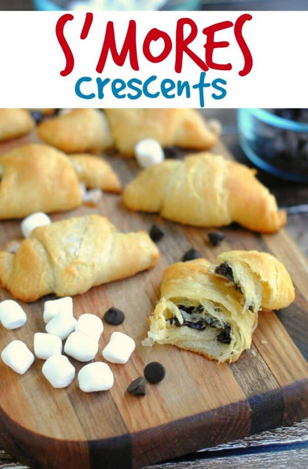 S mores Crescent Rolls Treat Recipe This Mama Loves
