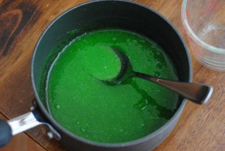 Green Shamrock Homemade Gummy Candy This Mama Loves