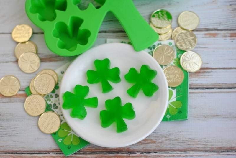 Green Shamrock Gummy Candy- This Mama Loves