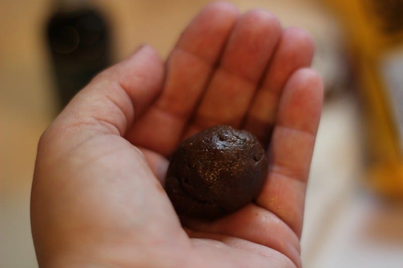 chocolate truffle roll