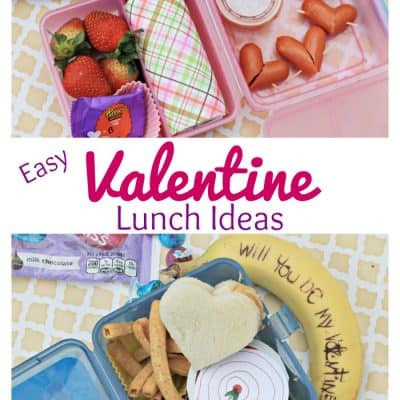 Easy Valentine Lunch Ideas {with a sweet surprise}