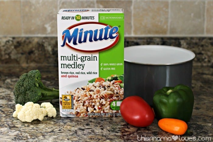 Multi-Grain Medley Veggie Salad with Minute Rice