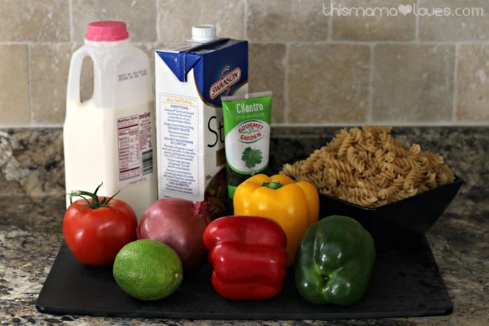 One Pot Chicken Fajita Pasta