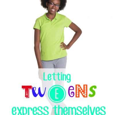 Letting tweens express themselves