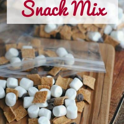 S’mores Snack Mix {with video}