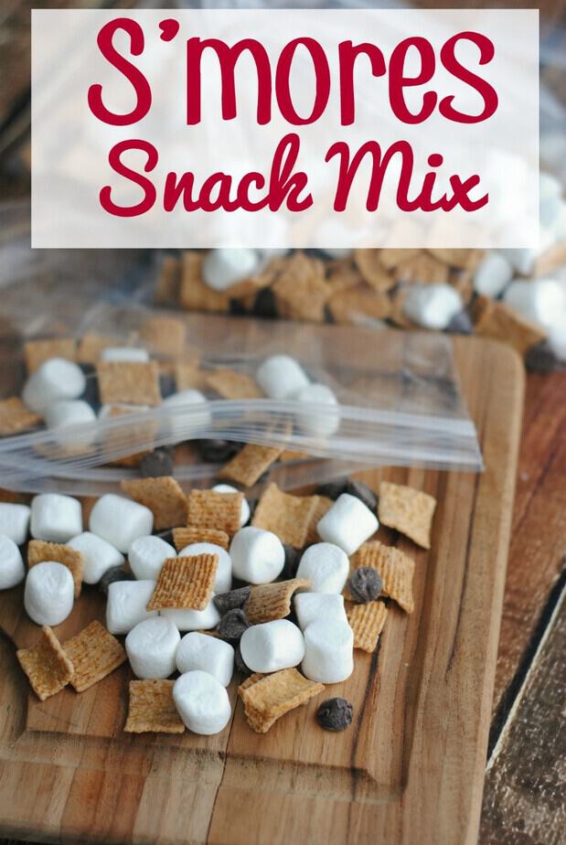 S'mores Snack Mix - This Mama Loves