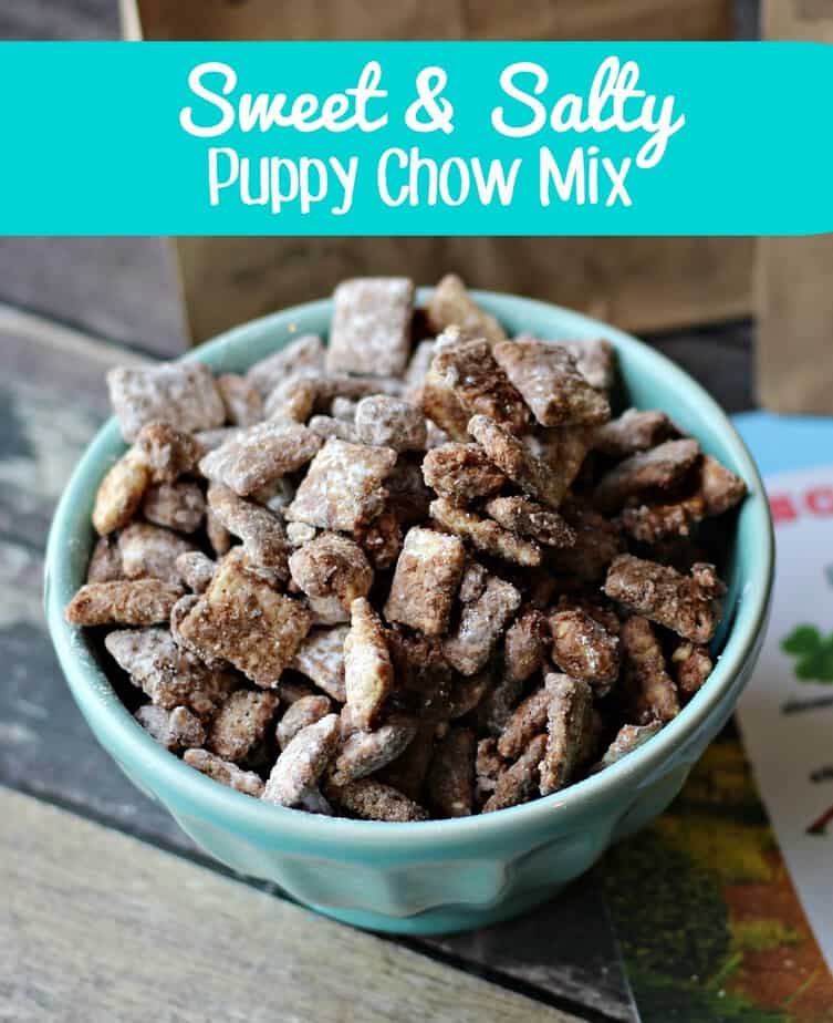 Sweet Salty Puppy Chow Mix- This Mama Loves