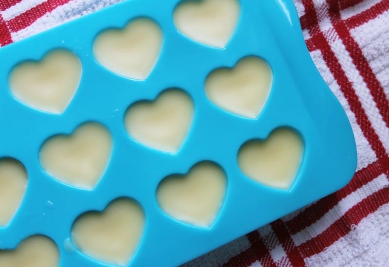 white chocolate bar mold