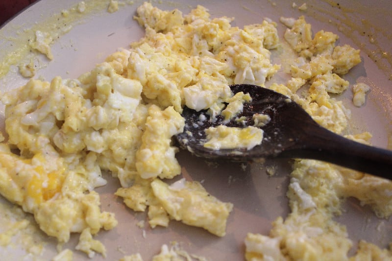 breakfast skillet eggs