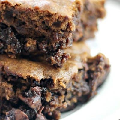 Double Chocolate Mocha Brownies