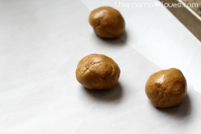 gluten free molasses cookies process 2