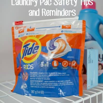 Laundry Pac Safety Tips and Reminders