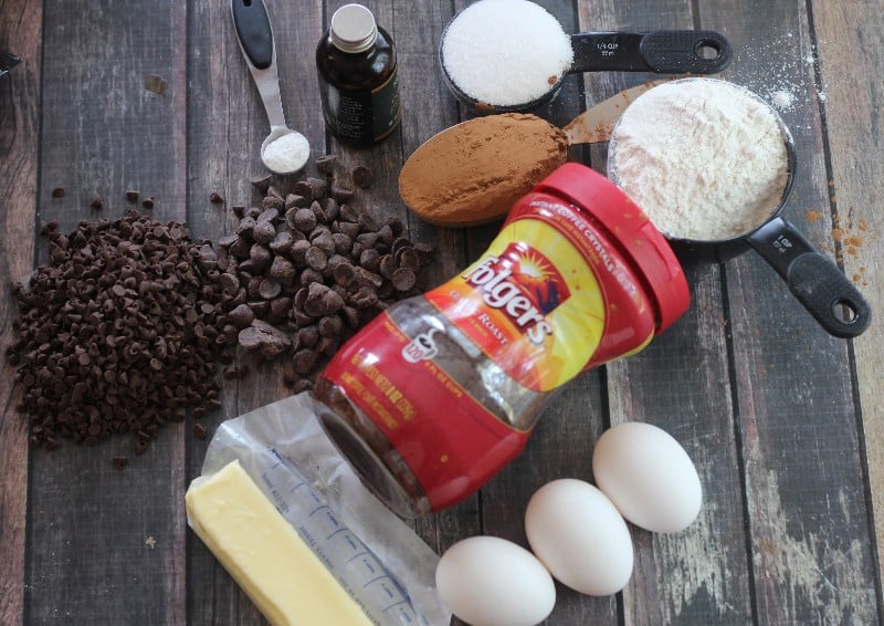 mocha chip brownie ingredients