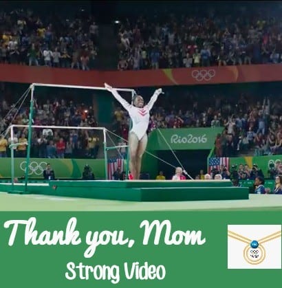 thank you mom strong video pg rio