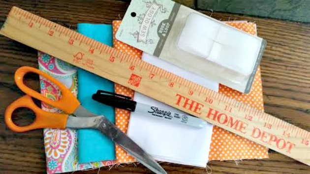 Homemade Reusable Sandwich Bags supplies