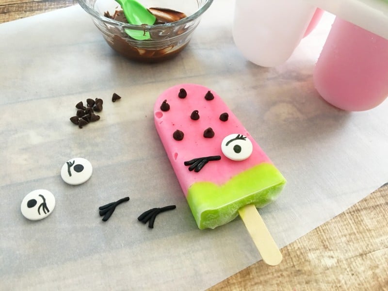 shopkins popsicles recipe process