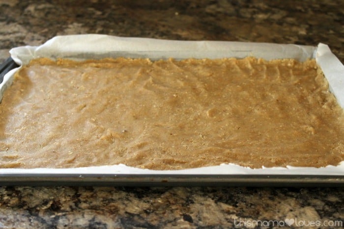 Homemade Baby Cereal Bars with Fruit