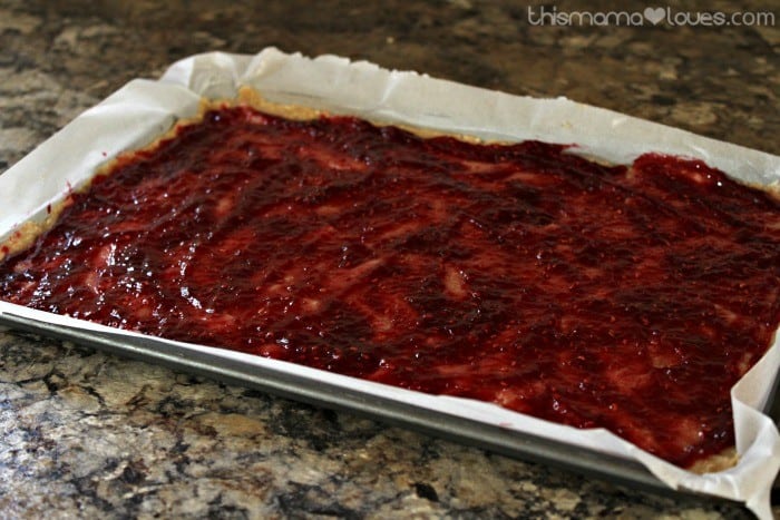 Homemade Baby Cereal Bars with Fruit