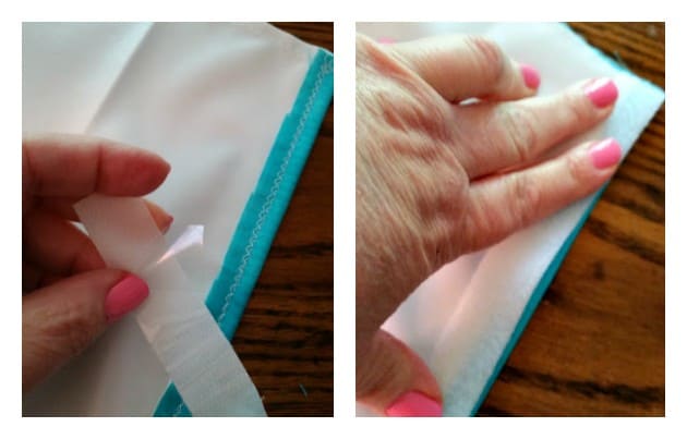 Homemade Reusable Sandwich Bags velcro