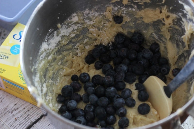 blueberry banana bread sugar free