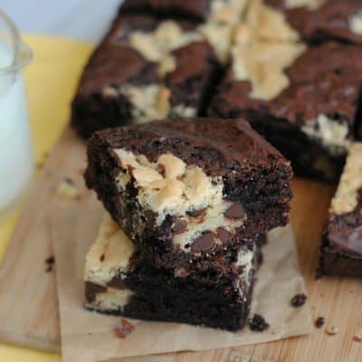 Chocolate Chip Cookie Brownie Bars