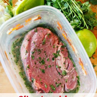 Cilantro Lime Marinade Recipe