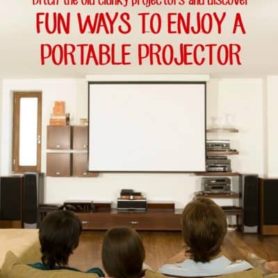 Fun ways to enjoy a portable projector