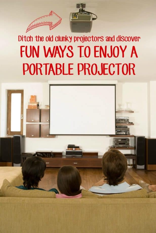 Projecter Fun Fun ways to enjoy a portable projector - This Mama Loves