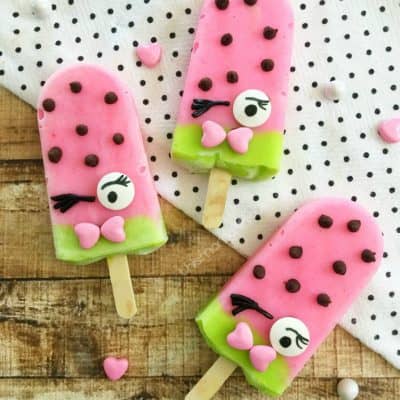 Shopkins Party Idea: Shopkins Popsicles