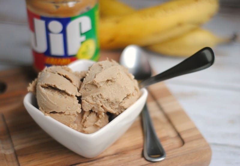 2 ingredient no churn peanut butter ice cream