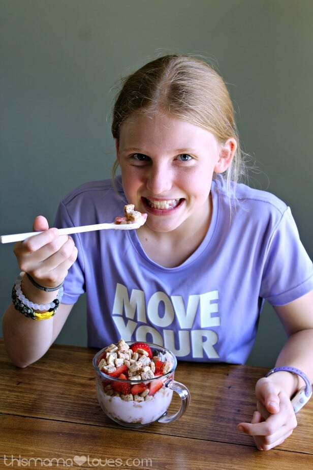 Strawberry Yogurt Breakfast Bowl