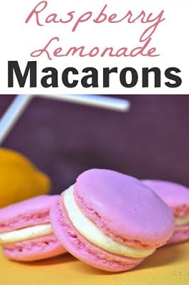 Raspberry Lemonade Macarons frmo Thinking Outside the Sandbox