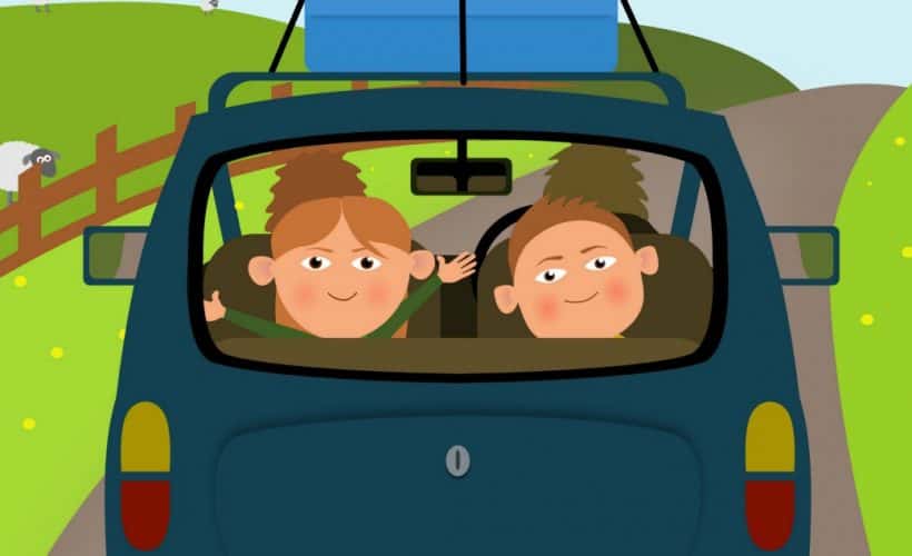 Summer Road Trip Ideas: Listening to Audio Books- This Mama Loves