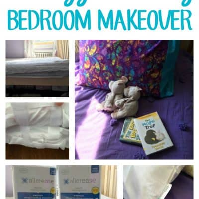 Allergy Friendly Bedroom Makeover