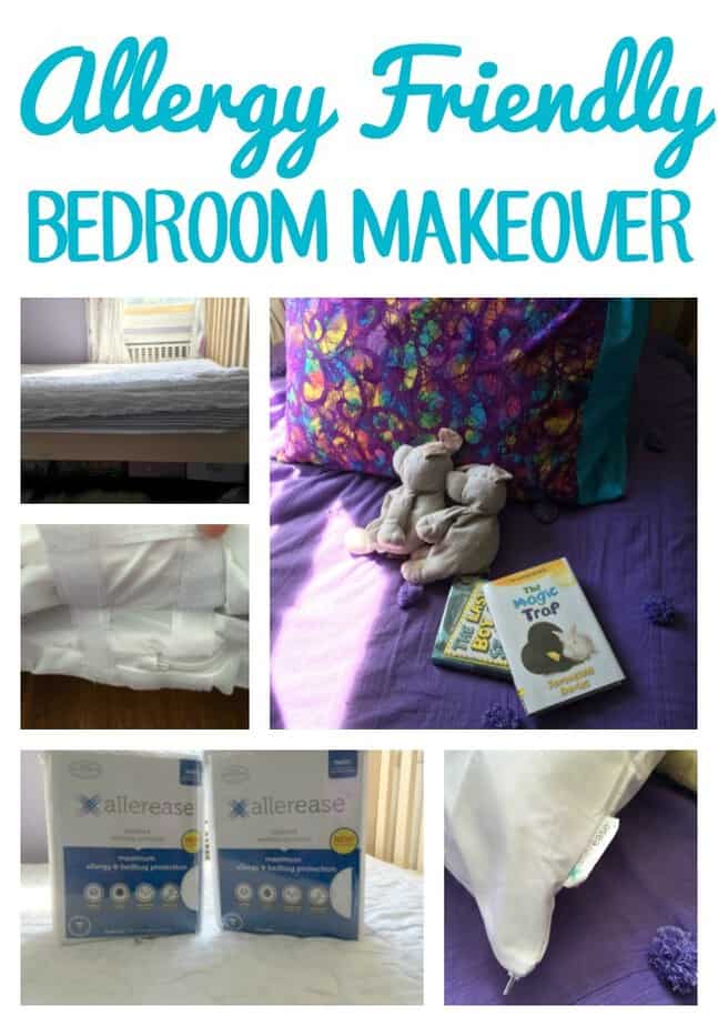 Allergy Friendly Bedroom Makeover from This Mama Loves