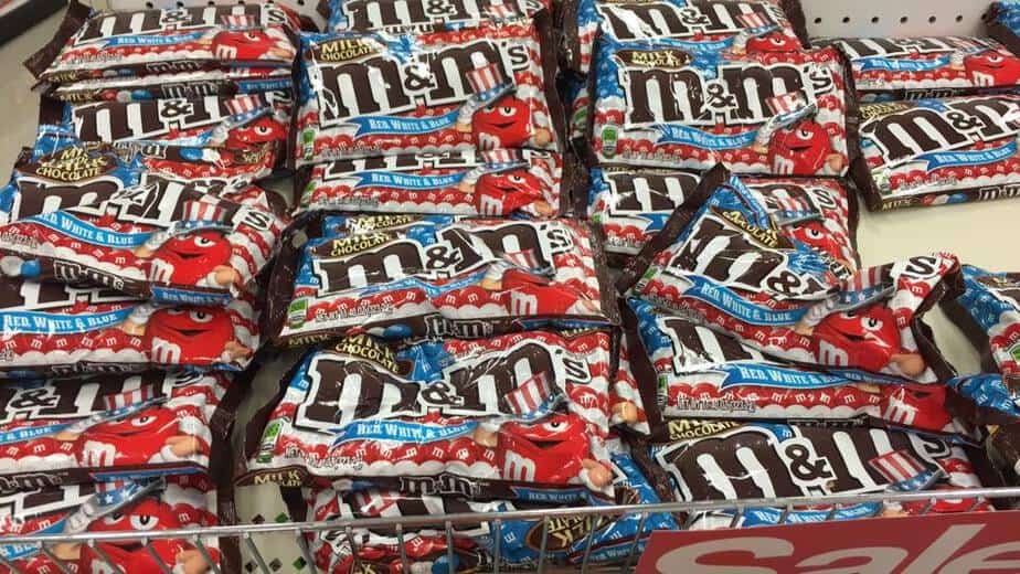 patriotic m&ms at target