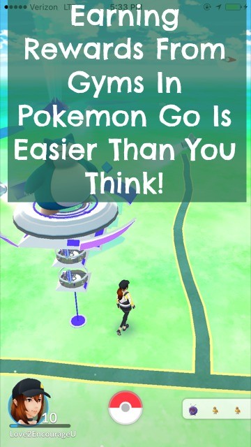 Earning Rewards From Gyms In Pokemon Go Is Easier Than You Think {This Mama Loves}