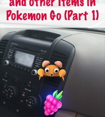 The Value of Berries and Other Items in Pokemon Go – PART 1